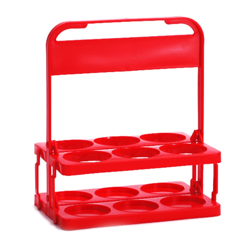 Aoto Set 6 Giá Đỡ Bình Bia / Rượu Có Thể Tái Sử Dụng Siêu Bền