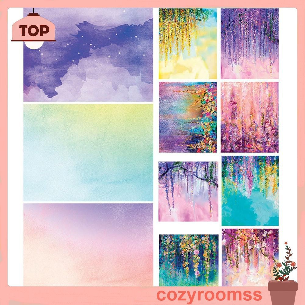 Set 14 giấy nền trang trí album độc đáo