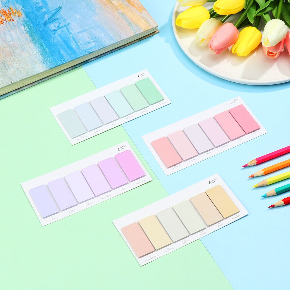 120 Tờ giấy dán ghi chú nhiều màu sắc độc đáo sáng tạo diy