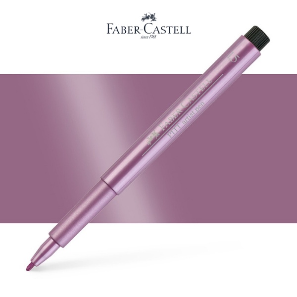 Bút Cọ Pitt Artist Metallic Faber-Castell, 1.5MM, 4 Màu