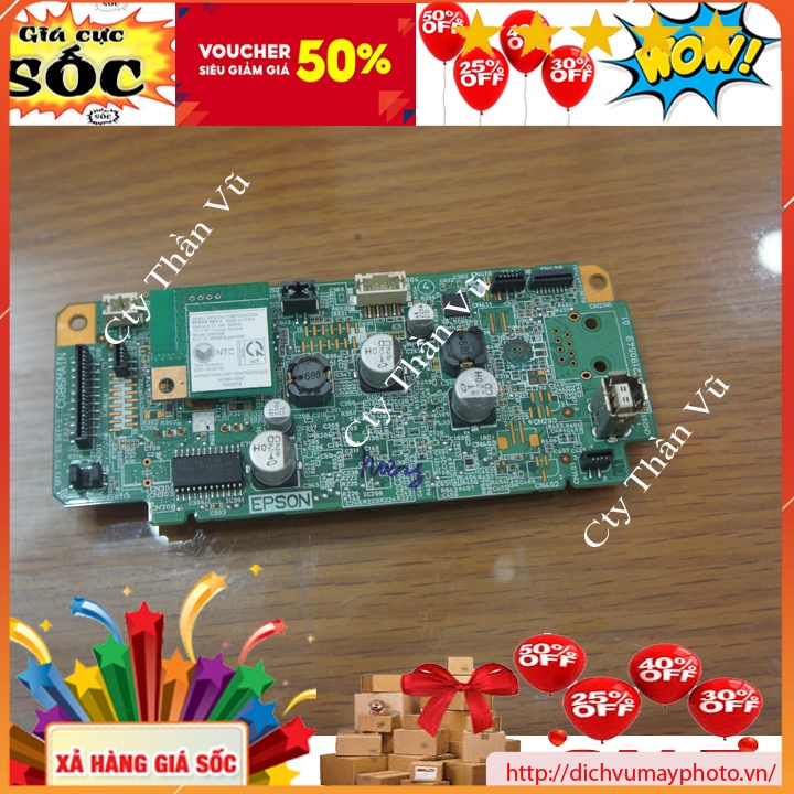 Main card formater máy in màu Epson L3150 hàng bóc máy chuẩn đẹp bền có bao test có bảo hành