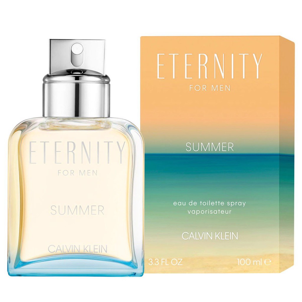 Nước Hoa Nam Authentic Cao Cấp Calvin Klein Ck Eternity Summer 2019 Eau De Toilette 100ml (Mỹ)