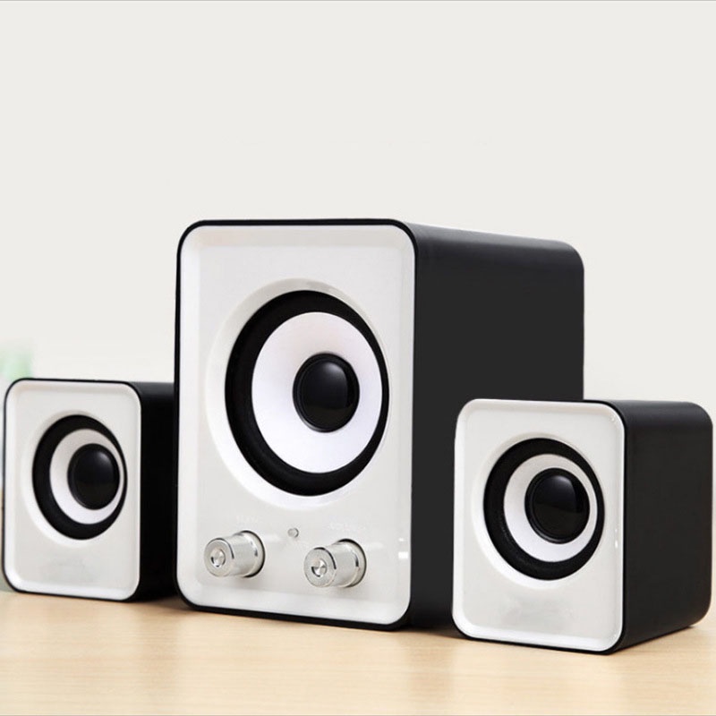Loa máy tính để bàn mini bass mạnh loa vi tính cho cây pc, laptop, điện thoại giá rẻ