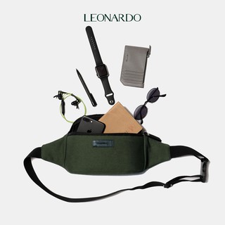 Túi đeo chéo nam nữ Subway thương hiệu Leonardo