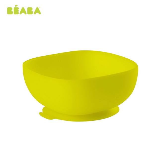 Bát ăn dặm silicon đế hít không đổ Béana