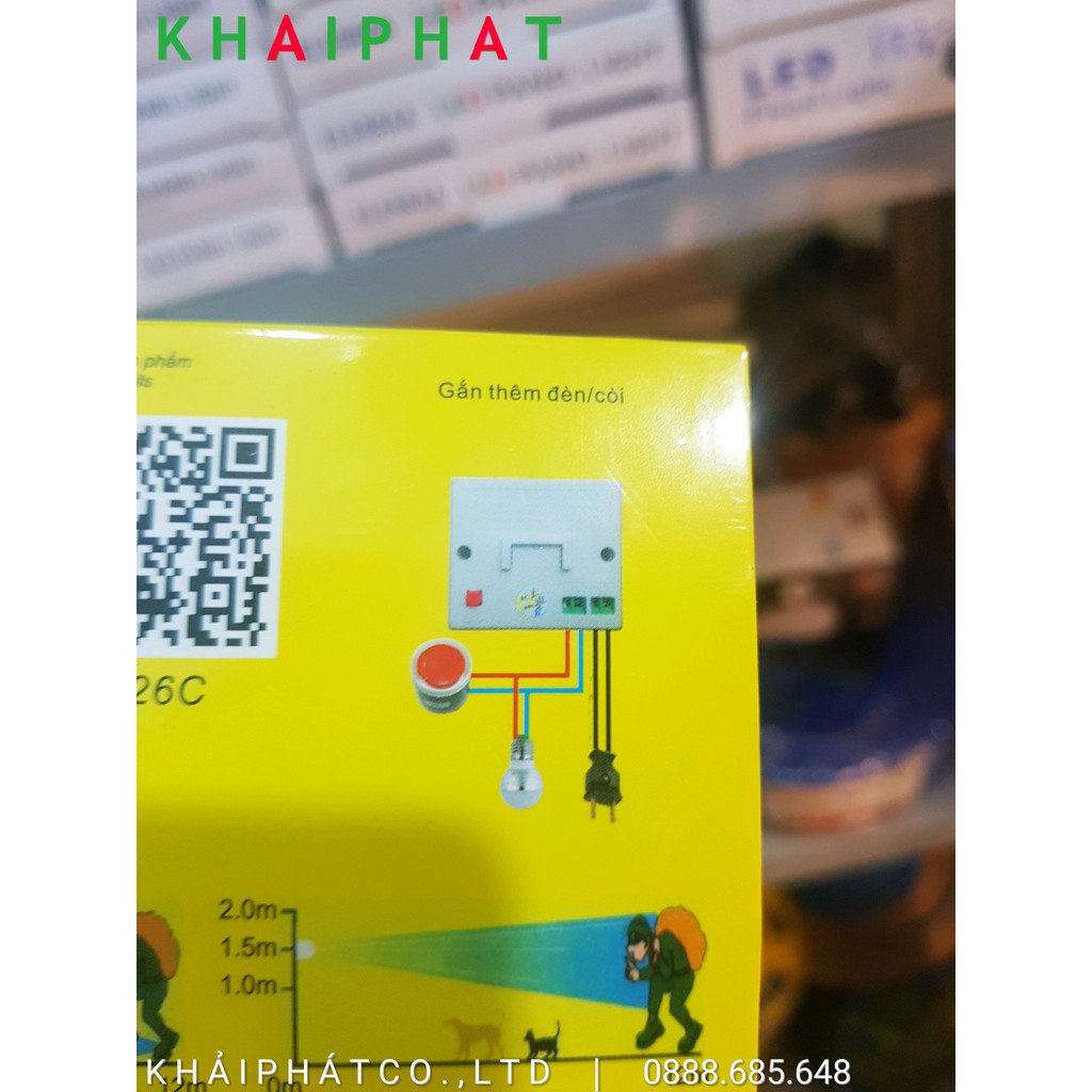 KAWASAN Cảm biến báo động, báo trộm hồng ngoại độc lập - KHẢI PHÁT ELECTRIC