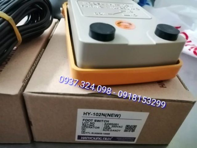 Hy102 Công tắc bàn đạp hangyuong hy-102n