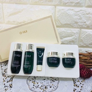 Sét mini chống lão hoá căng bóng da ohui xanh 5 sp- ohui prime advanced