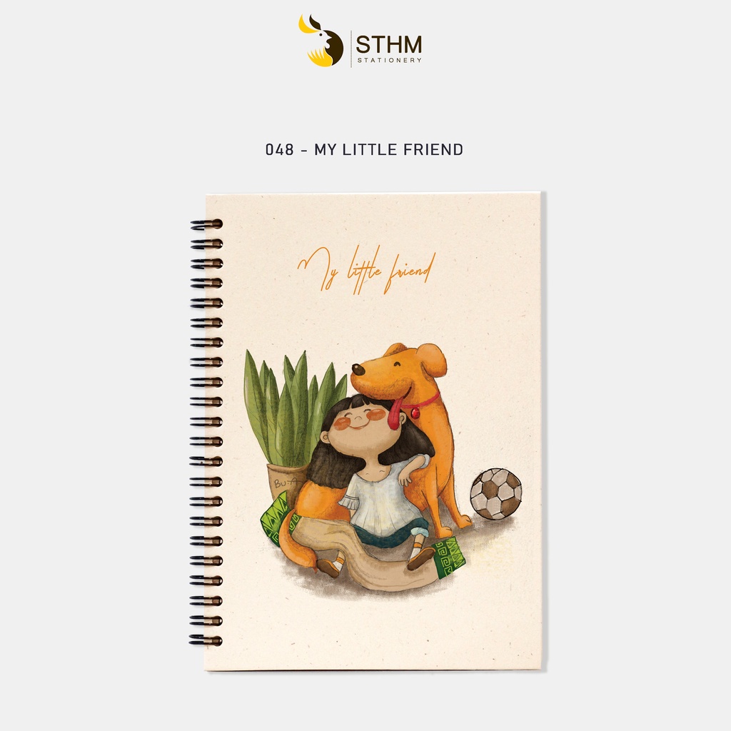 MY LITTLE FRIEND - Sổ tay bìa cứng - A5 - 048 - STHM stationery