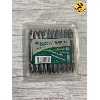 Mũi bắn vít 2 đầu 4 cạnh PH2 65mm Berrylion