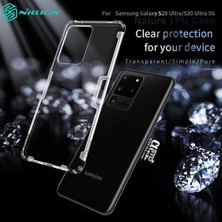 ỐP LƯNG SAMSUNG GALAXY S20 ULTRA - S20 ULTRA 5G NILLKIN SILICON CHÍNH HÃNG