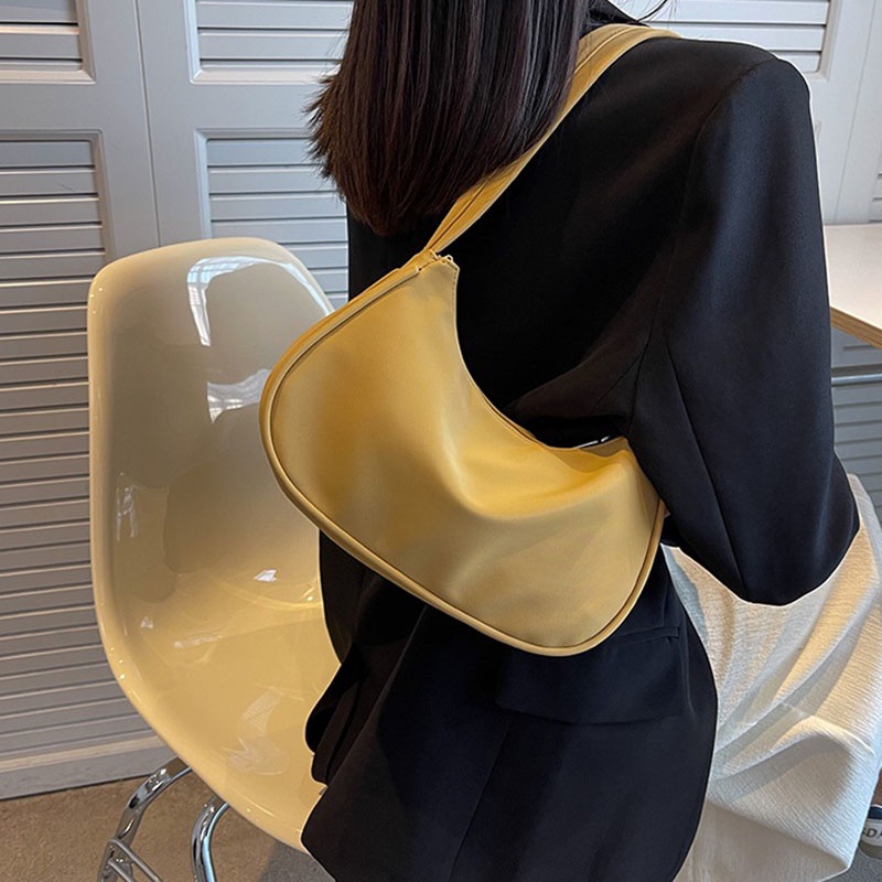 Túi Đeo Vai Bằng Vải niche Dễ Phối Đồ Thời Trang Cho Bạn Gái