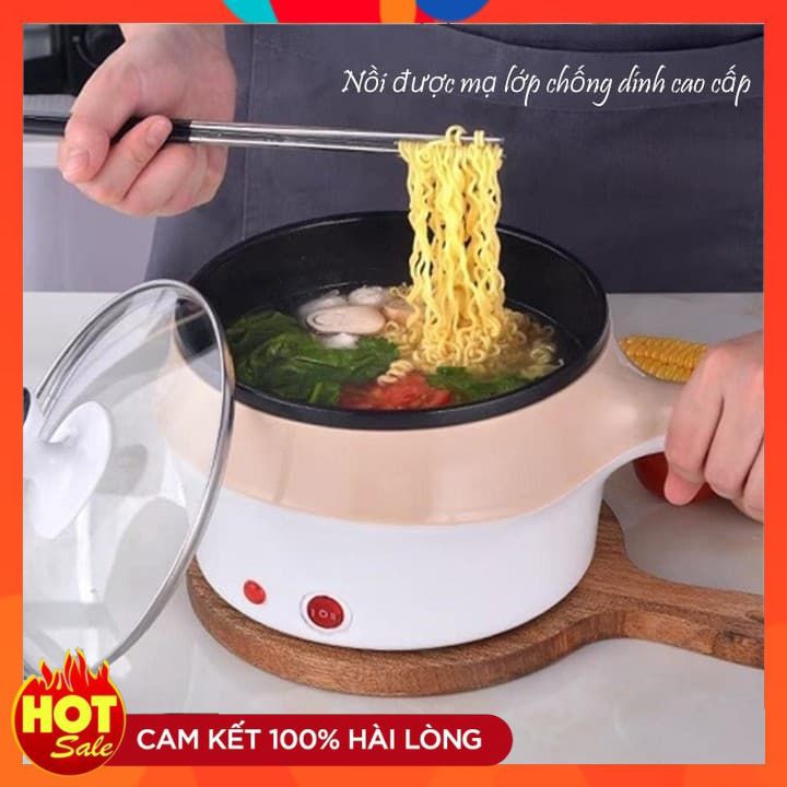 [XẢ KHO] Nồi Lẩu Mini 2 tầng Chống Dính Kèm Xửng Hấp Đa Năng ( Nấu, Lẩu, Chiên, Xào,...) | BigBuy360 - bigbuy360.vn