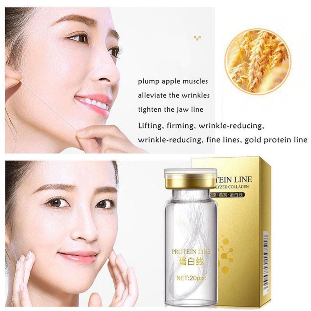 Set 20 Mặt Nạ Lụa Collagen Protein Nâng Cơ Mặt Săn Chắc Da Cho Cả Nam Và Nữ