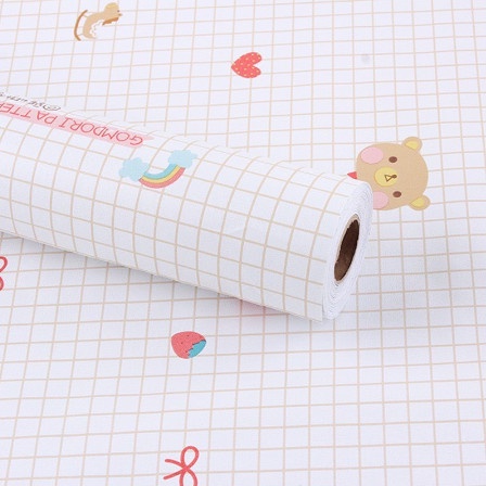 Cuộn 2m decal giấy dán bếp/dán tường trang trí nhà khổ 0.6m sẵn keo dán phía sau (nhiều mẫu hiện đại)