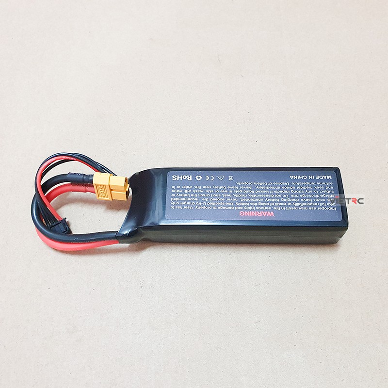 Pin lipo CNHL 3S(11.1v)/4S(14.8v) 2200mAh 40C jack XT60 cho tàu, xe, máy bay điều khiển từ xa