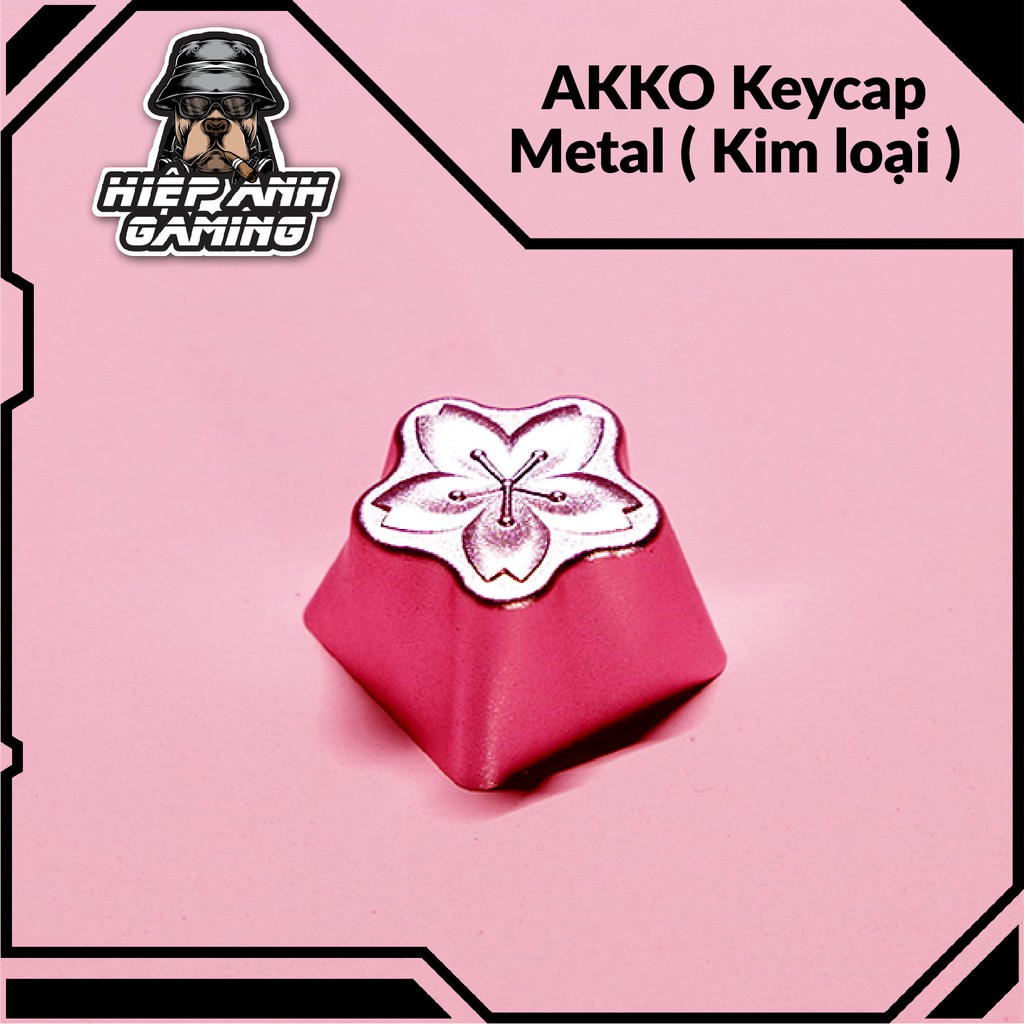 Keycap AKKO Kim loại dành cho Bàn phím cơ
