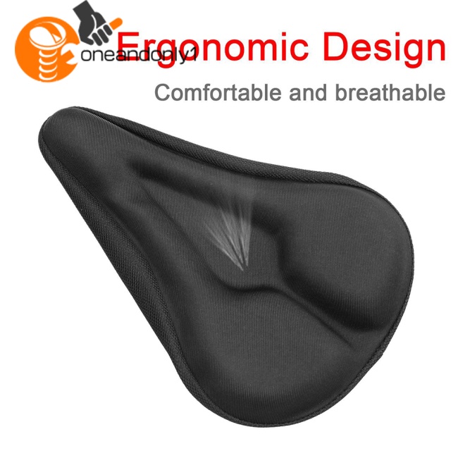 Vỏ Bọc Yên Xe Đạp Dài Màu Đen Mềm Mại Tiện Dụng