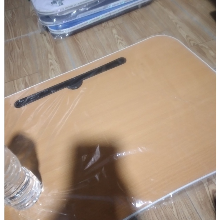 Bàn học làm việc gấp gọn ngồi bệt có khe cắm ipad thông minh bằng gỗ , màu sắc đa dạng | BigBuy360 - bigbuy360.vn