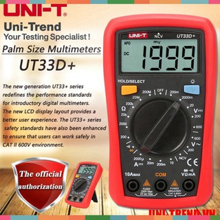 . . ut33d+ đồng hồ vạn năng điện tử uni-trend