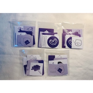 Set sticker theo màu sắc đáng yêu