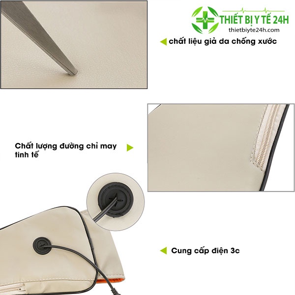 Máy Massage Lưng, Đai Mát Xa Cổ Vai Gáy 6D Hồng Ngoại Kensonic - Hàng Chính Hãng