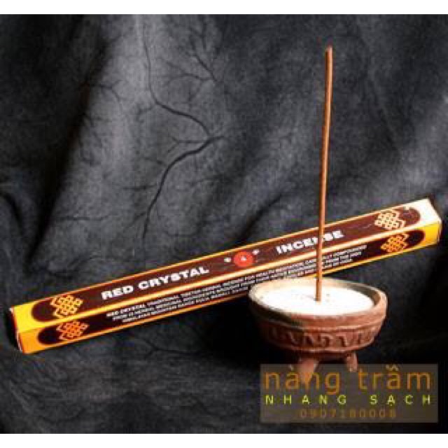 | NHANG THẢO MỘC - RED CRYSTAL INCENSE - TÂY TẠNG |