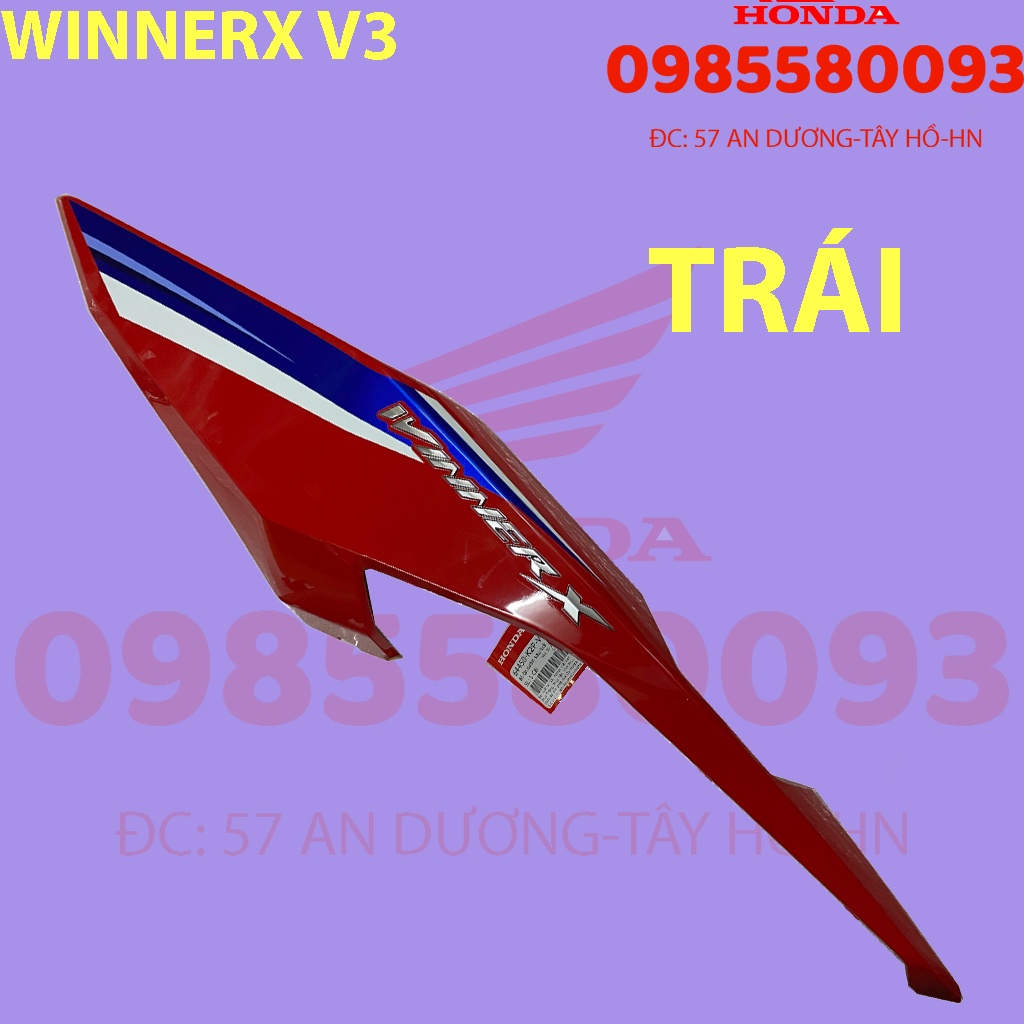 DÀN ÁO WINNER X V3 2022 MÀU ĐỎ HRC