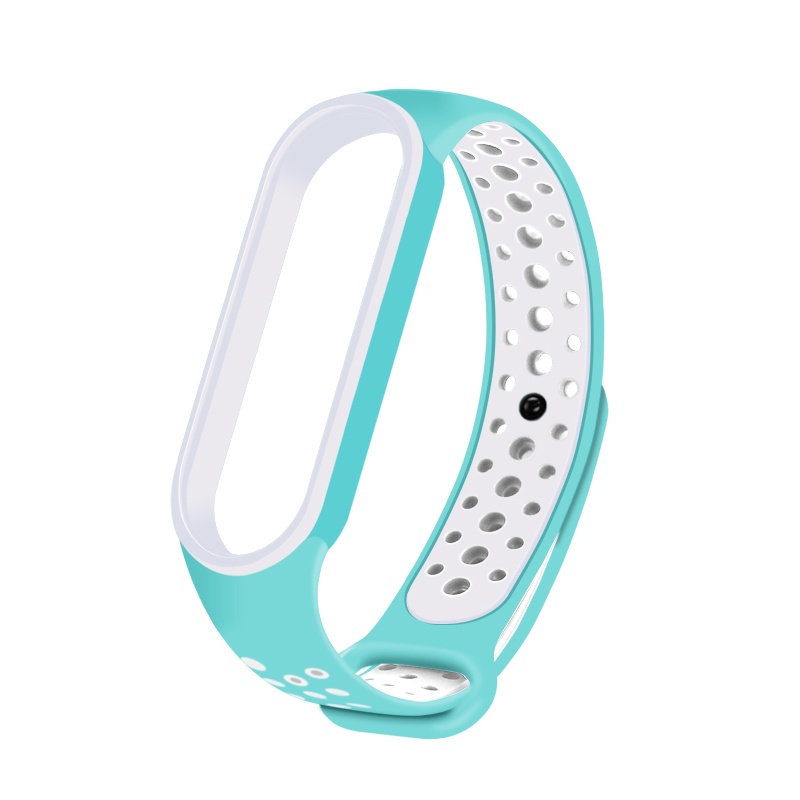 Mi Smart Band 6 Dây Đeo Thay Thế Chất Liệu Silicon Màu Trơn Cho Mi Band 5  Band5 strap