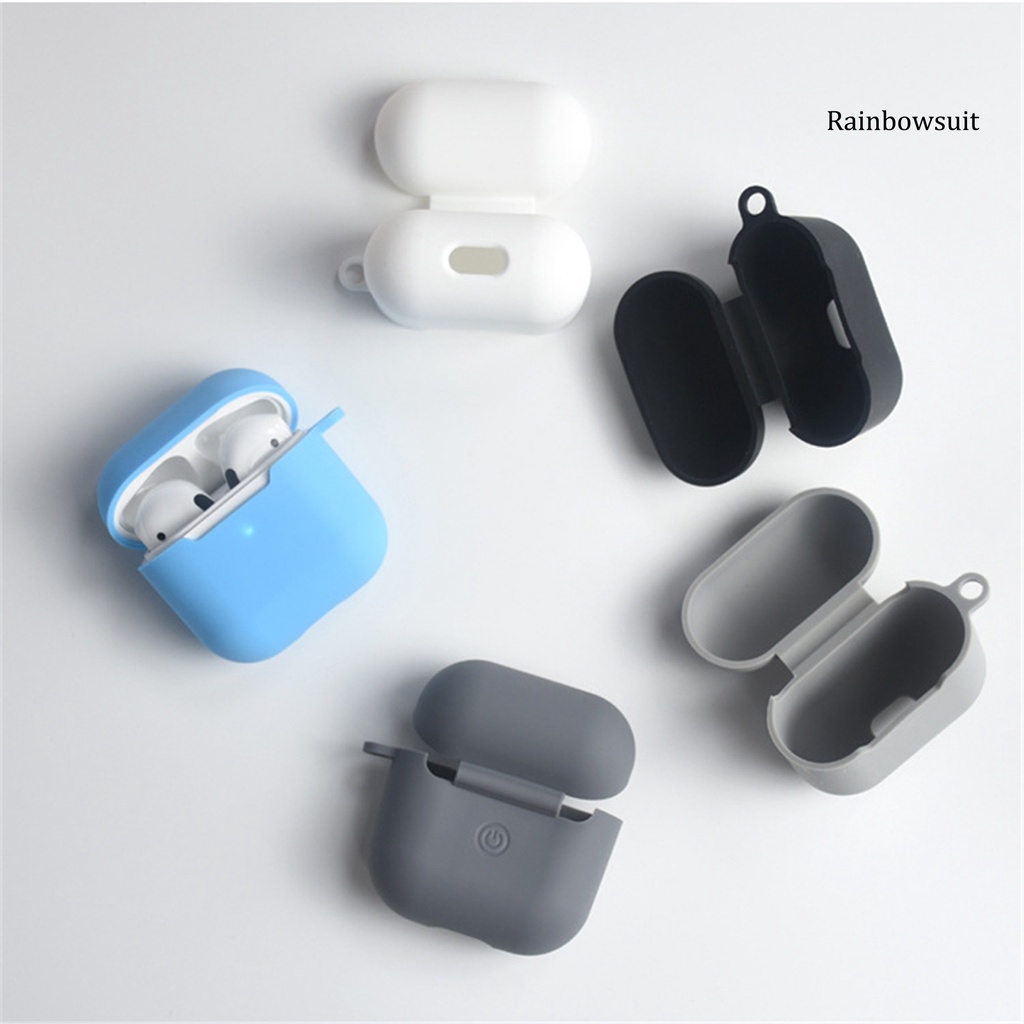 Vỏ Bảo Vệ Hộp Sạc Tai Nghe Airpods Pro 4 Bằng Silicon Mềm Chống Bụi