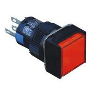 NÚT NHẤN GIỮ 5 CHÂN CÓ ĐÈN - AL6-M PHI 16MM
