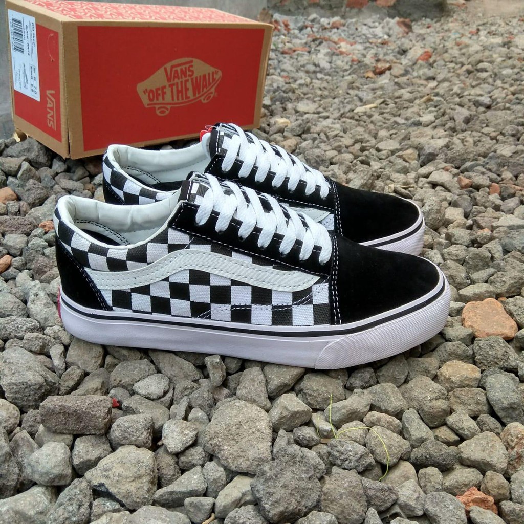 Giày Thể Thao Nam Nữ Vans Caro Classic, Giày Sneaker Vans Kẻ Caro Đi Chơi Đi Học Thời Trang Giá Rẻ, bản đẹp full billbox