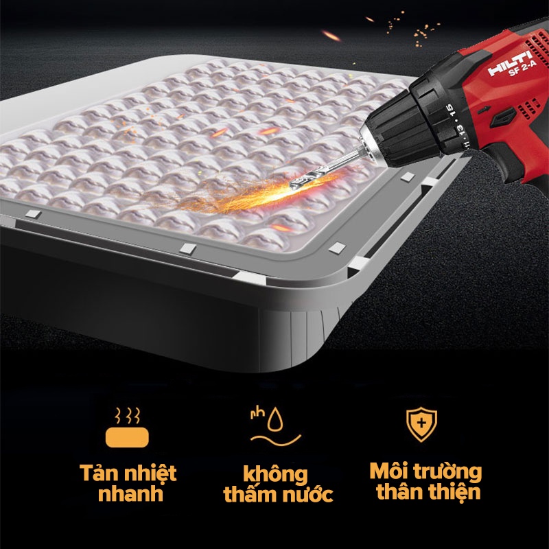 Đèn năng lượng mặt trời, Đèn năng lượng mặt trời đèn led chống loá thế hệ mới chiếu sáng sân vườn, đảm bảo chất lượng