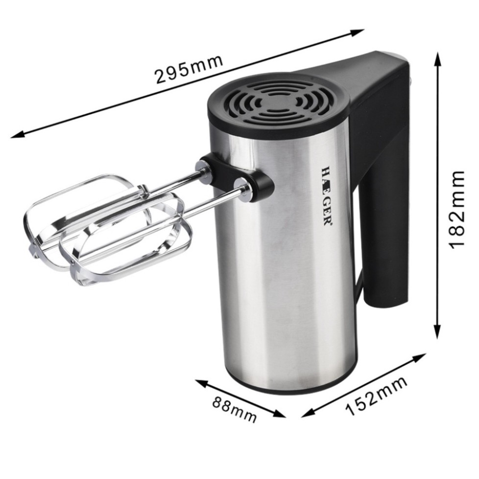 Máy Đánh Trứng Cầm Tay 5 Tốc Độ Công Suất 300W - Bảo Hành 1 Năm