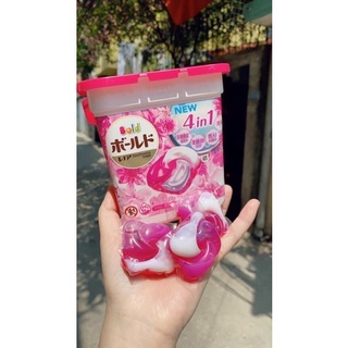Viên Giặt xả 4D Nhật Bản Gelball