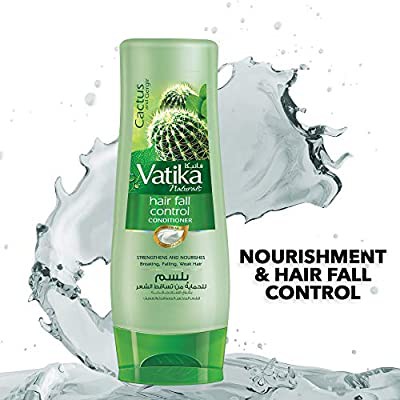 Dầu xả Vatika Naturals Hair Fall Control Conditioner ngăn ngừa tóc gãy rụng, kích thích mọc tóc