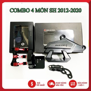 🌴COMBO BỘ BIKER CNC CAO CẤP CHO SH 2017-2019 🌴 ( 4 chi tiết liệt kê bên dưới)