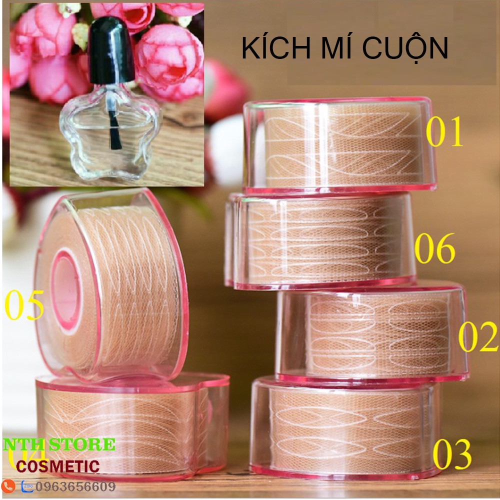 Kích mí lưới cuộn chính hãng chuyên dùng cho mí mắt bị sụp , dùng keo dán