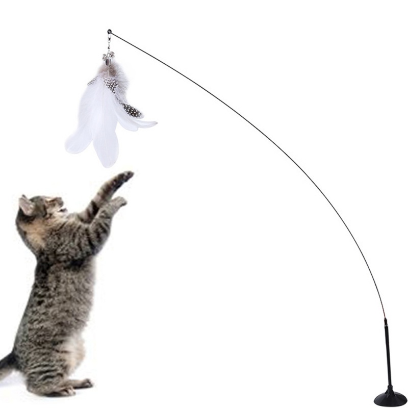 Gậy Đồ Chơi Tự Động Bằng Nhựa Dễ Thương Vui Nhộn Cho Mèo Cưng