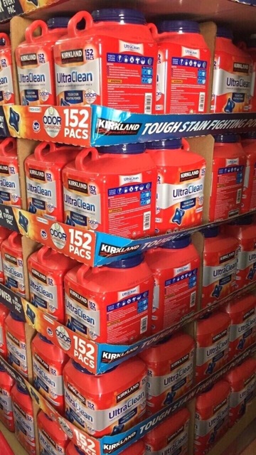 NƯỚC GIẶT KIRKLAND ULTRA CLEAN DẠNG VIÊN - 152 VIÊN - 3.6 KG