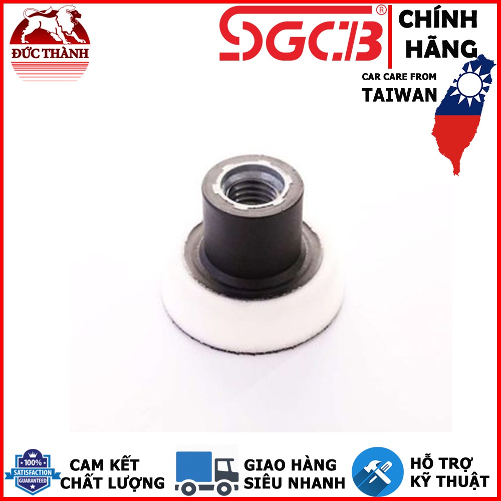 Đế phớt đánh bóng 3in dùng gắn phớt 3.2in/80mm/M14 SGCB SGGD050