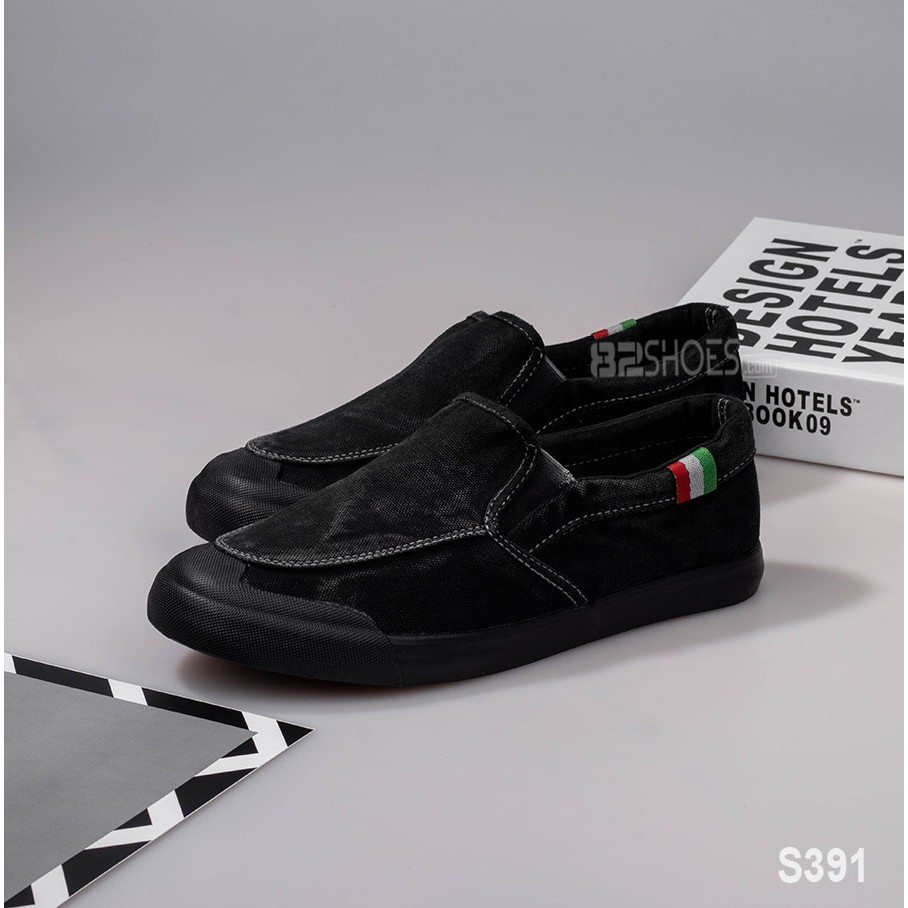 [XẢ KHO, LẺ SIZE] Giày lười nam - Slip on nam vải - Mã A1390 | BigBuy360 - bigbuy360.vn