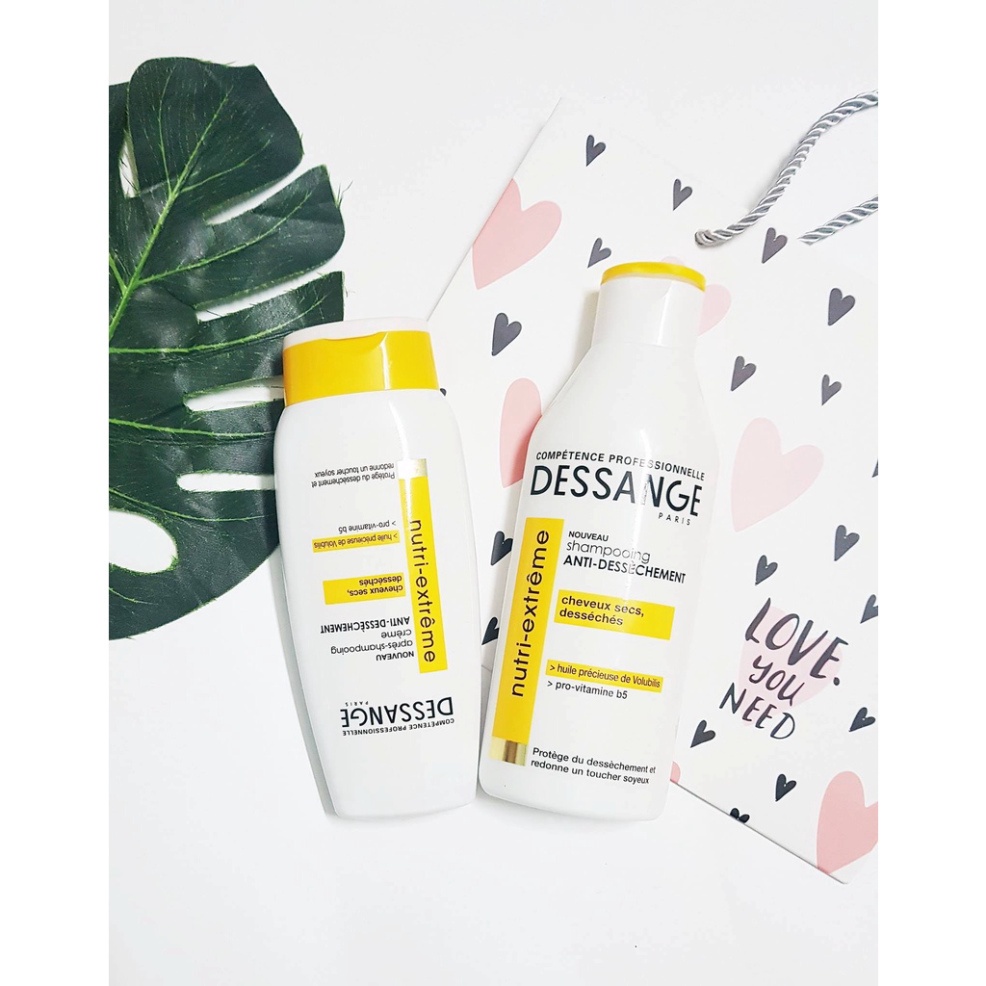 Bộ Dầu gội xả Dessange Pháp 250ml