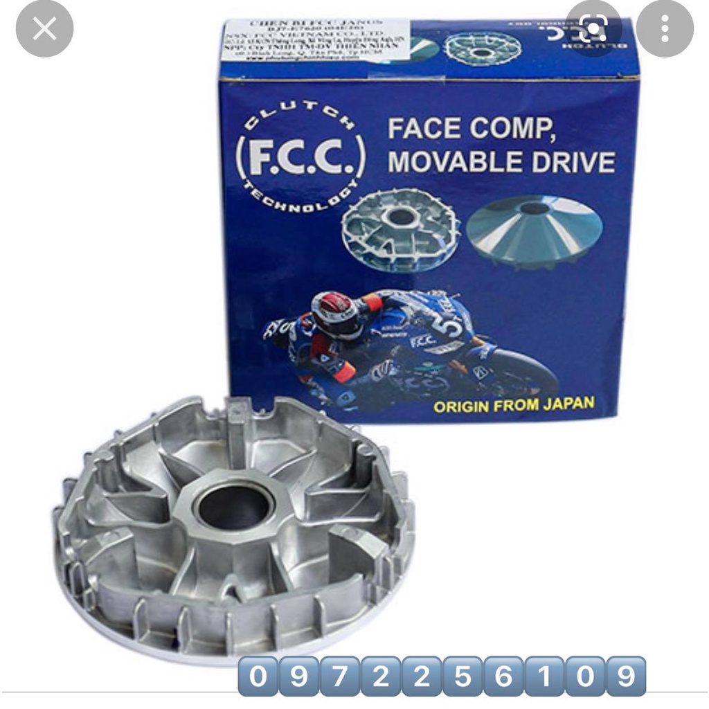 Chén bi Honda pcx /ab 125 /bát đựng bi côn trước Honda lead 125 /bộ côn trước FCC