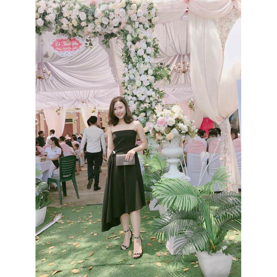 Hàng hot mới về đầm dự tiệc cát giấy sang trọng quý phái kèm ảnh thật | BigBuy360 - bigbuy360.vn