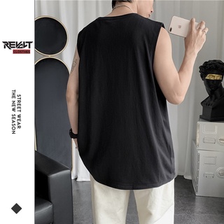 Áo sát nách họa tiết Oversize Tanktop, Áo thun lạnh ba lỗ nam co giãn thấm hút mồ hôi tốt RevoltClothes21/ss TT06