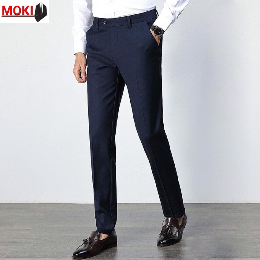 Quần tây âu nam MOKI dáng slimfit, chuẩn thiết kế hàn quốc, cực tôn dáng, lịch sự, trẻ trung | BigBuy360 - bigbuy360.vn