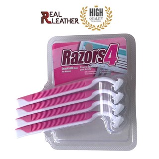 Bộ dao cạo râu 4 cây 3 lưỡi