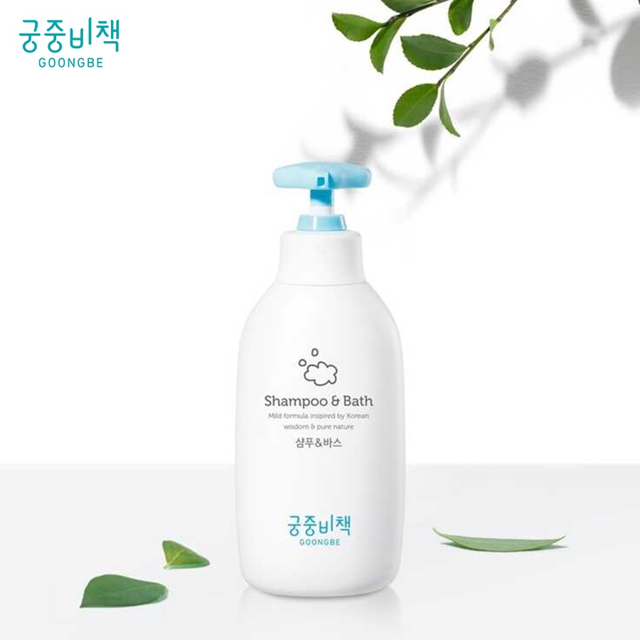 Sữa Tắm Gội Dành Cho Trẻ Sơ Sinh Và Trẻ Nhỏ GOONGBE Shampoo &amp; Bath 350ml