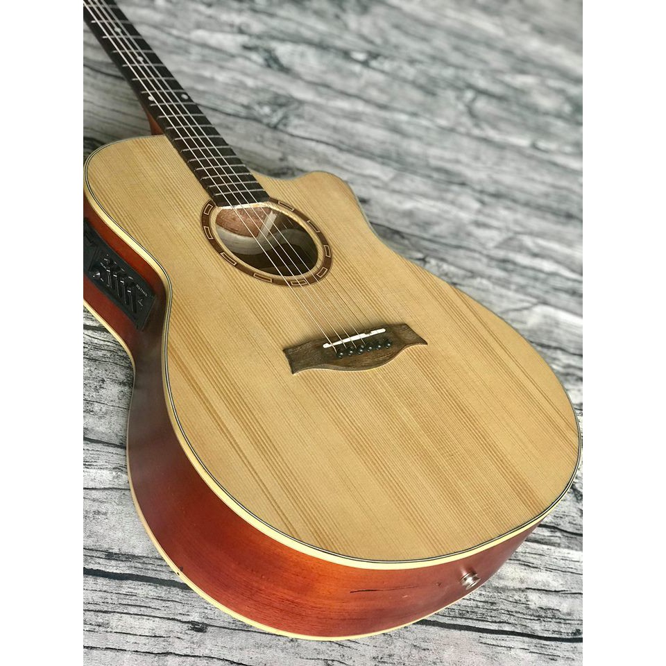 Đàn Guitar Acoustic HD-14SV Full Solid có EQ(Guitar Sao Việt bảo hành 24 tháng)